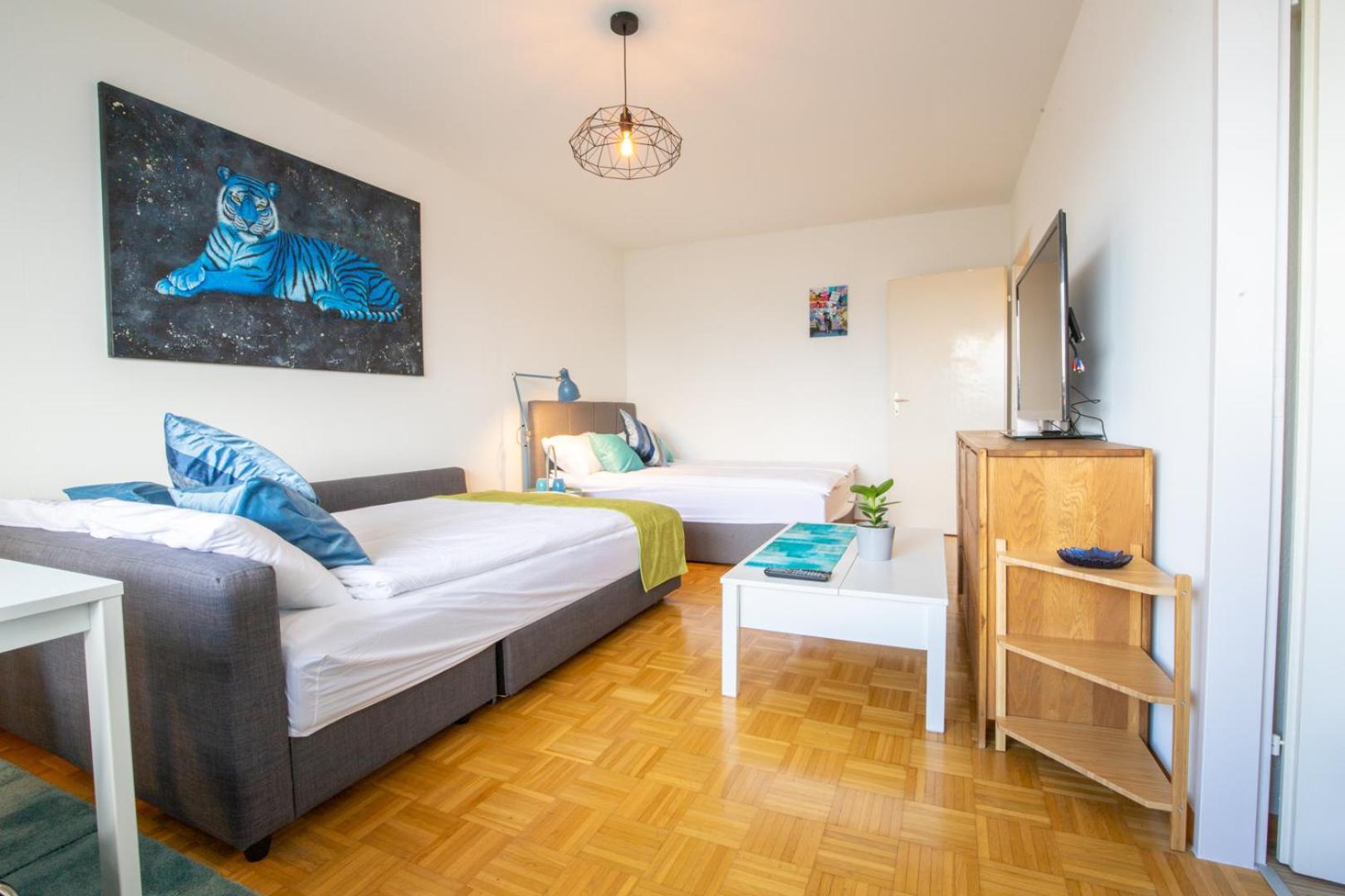 Special Blue Tiger Apartment Basel, Messe Kleinbasel 10-Star Екстер'єр фото