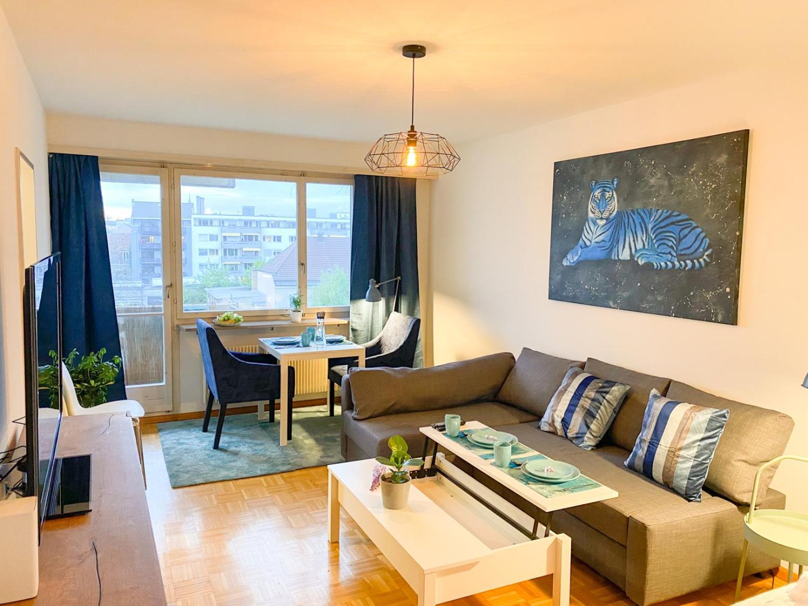 Special Blue Tiger Apartment Basel, Messe Kleinbasel 10-Star Екстер'єр фото